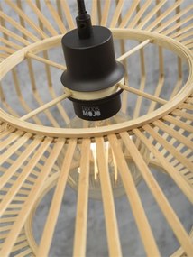 Lampadar eco din bambus Bromo S natur, 40x18cm
