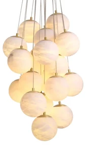 Lustra cu 19 pendule design modern LUX Sphinx L