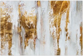 Tablou - Abstract auriu (90x60 cm)