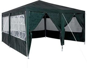 vidaXL Cort pentru Petreceri Verde 400 x 400 x 266 cm Polietilenă