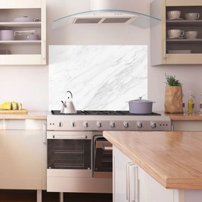 Panou Sticla Bucatarie, 30x40cm, Protectie aragaz, Antistropi, Termorezistent, Abstracte, Marble, Light Grey Marble