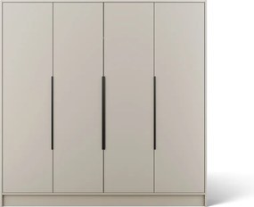 Dulap Palladio Hinged – 200x51x200 cm – Cașmir – Palladio 200 Hinged Dulap – Varianta 1