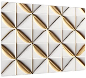 Tablou pe sticlă - Textura decorativă (70x50 cm)