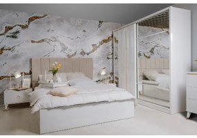 Set Dormitor Sirius White, 160 x 200 Cm
