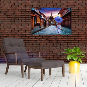 Tablou - Femeie asiatică (90x60 cm)