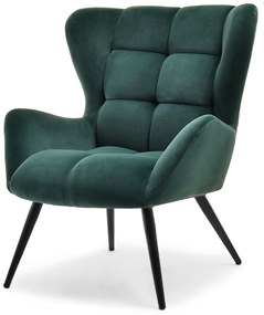 Fotoliu Kikino (verde + negru). Promo -25%. 1110129
