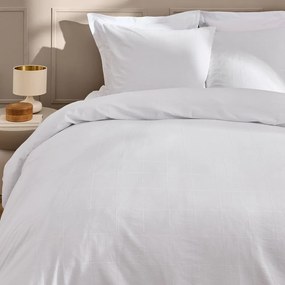 Lenjerie de pat albă pentru pat dublu, extinsă 240x220 cm Linella – douceur d'intérieur