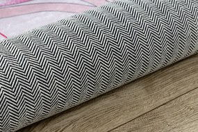 BAMBINO 48060 covor lavabil Prințesă, stele pentru copii anti-alunecare - roz - SECUNDAR-COTATI PRODUSUL