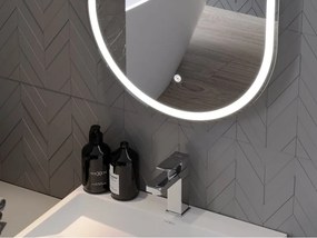 Mexen Bono oglindă de baie iluminată 45 x 120 cm, LED 6000K, anti-aburire - 9816-045-120-611-00