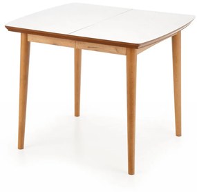 Masa extensibila Barret mdf alb mat - L90/190 x l80 x h75 cm