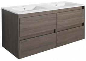 Mobilier de baie Porto 120 inferior cu lavoar în culoarea ulmului rauna