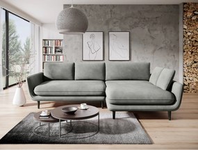 Coltar extensibil SOLANO, personalizabil, cu lada depozitare, 260x167x