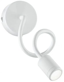 Aplica de perete cu brat flexibil, finisaj alb, LED FOCUS AP1 097183