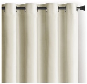 Draperie crem dimout (semi-opacă) din catifea 140x245 cm – Restilo