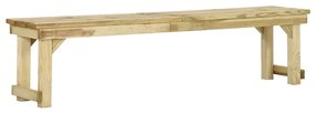 Banca de gradina, 180 cm, lemn de pin tratat 1, 180 x 38 x 45 cm, 180 x 38 x 45 cm