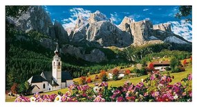 Orașe Sellagruppe Puzzle Dolomiți 13200 piese Clementoni