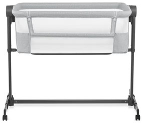 Pătuț pentru bebeluși KINDERKRAFT NESTE UP 2 gri deschis