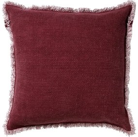 Husa decorativa pentru perna BURTO MERLOT 45x45 cm, vinoviu