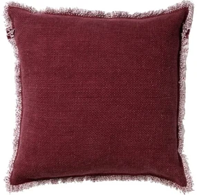 Husa decorativa pentru perna BURTO MERLOT 45x45 cm, vinoviu
