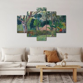 Tablou - Paul Gauguin, Te raau rahi (The Big Tree), reproducere (150x105 cm)