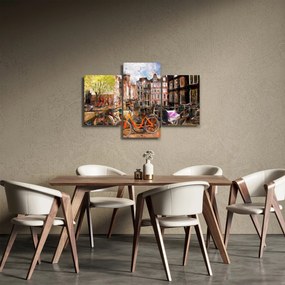 Tablou - Amsterdam, pictură (90x60 cm)