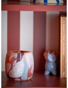 Sfeșnic pentru lumânări pastilă din sticlă Karan – Bloomingville