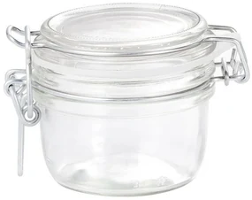 Bormioli Rocco Recipient pentru alimente cuînchidere clip Evolution, 125 ml