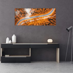 Tablou - Strada montană (120x50 cm)