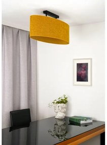 Lustră aplicată Duolla OVAL 2xE27/15W/230V maro