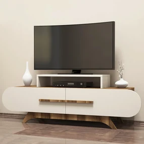 Masă TV/Dulap Dolphie (nuc + crem). 1071869