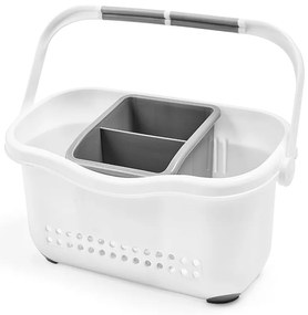 Suport pentru chiuvetă Addis Caddy, alb-gri