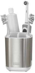 Suport din oțel inoxidabil pentru periuță de dinți Joseph Joseph EasyStore
