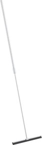 Racleta pentru sticla cu maner telescopic Omnires Uni finisaj alb mat 30 cm