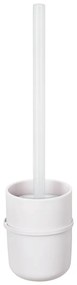 Perie de toaletă din plastic albă autoadezivă Carpino - Wenko