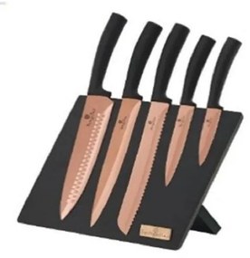 Set cutite 6 piese Rose Gold Berlinger Haus BH 2609