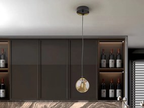 Lustra / Pendul design modern Dark 12cm