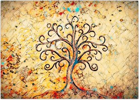Tablou - Copacul vieții mozaic (70x50 cm)