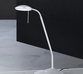 Lampa LED de birou dimabila stil modern Cobra satin chrome