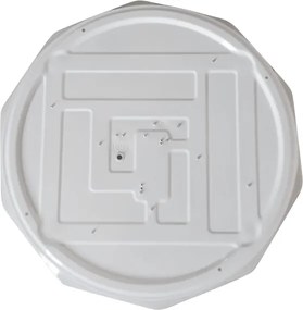 Plafonieră LED dimabilă HEX LED/72W/230V 3000-6000K Ø 50 cm albă + telecomandă