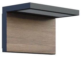 Aplică LED de exterior NATURA LED/12W/230V 4000K IP65 maro/antracit