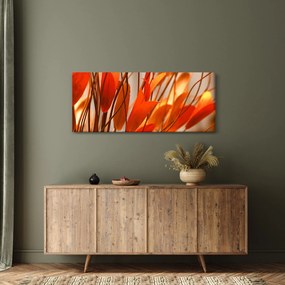 Tablou - Frunze înflorite (120x50 cm)
