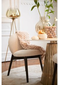 Set de scaune de sufragerie crem 2 buc. tapițat Sinosa – Light &amp; Living