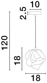 Pendul design decorativ modern ODELLE