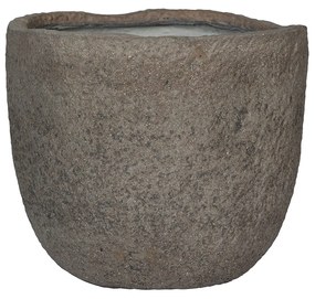 Ghiveci de flori Mt. Russell, diorit gri, dimensiuni multiple - Ghivece de ceramică mărimea: XL - ⌀ 61, h. 52 cm