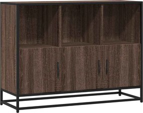 vidaXL Servantă, stejar maro, 100x35x76 cm, lemn compozit