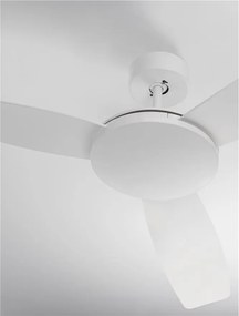 Ventilator de tavan cu telecomanda design modern BLAIRE alb