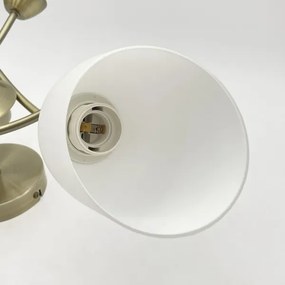 Lustră aplicată DONNA 3xE27/60W/230V patină