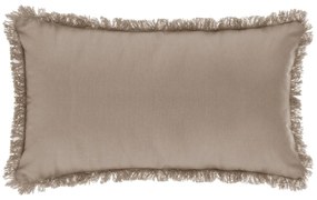 Perna decorativa cu franjuri Culoare maro, FRINGE 30x50 cm
