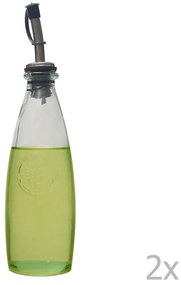 Recipiente din sticlă reciclată pentru oțet și ulei Ego Dekor Authentic, 300 ml
