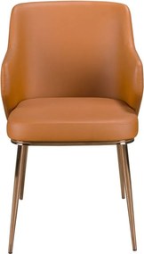 Scaun design LUX, Metal, Piele Sintetica 4162